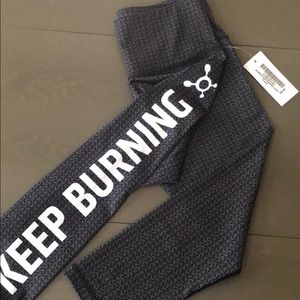 Workout leggings - orangetheory capri XS